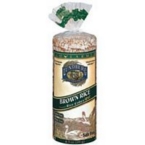 Lundberg Farms Rice Cakes Brown Rice Cake No Salt (12×8.5 Oz)