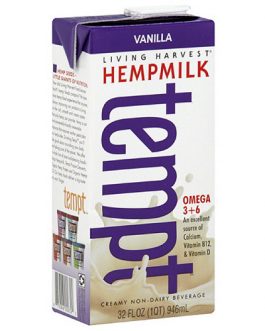 Living Harvest Vanilla Hempmilk (12×32 Oz)