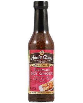 Annie Chun’s Ginger Soy Sauce With Shiitake (6×9.7 Oz)