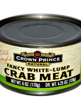 Crown Prince Fancy White Crab Meat (12×6 Oz)