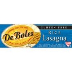 DeBoles Rice No Boil Lasagna (12×10 Oz)