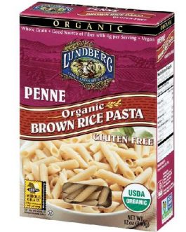 Lundberg Farms Penne Brown Rice Pasta (12×12 Oz)