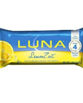 Clif Bar Lemon Zest Luna Bar (15×1.69 Oz)