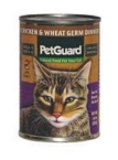 Pet Guard Cat Chicken & Wheat Germ (12×14 Oz)