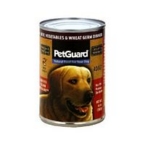 Pet Guard Adult Dog Canned Beef vegetable Wheat Germ (12×14 Oz)