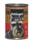 Pet Guard Senior Dog Chicken Liver vegetable (12×14 Oz)