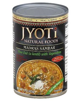 Jyoti Madras Sambar Lentils & vegetables (12×15 Oz)