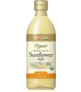 Spectrum Naturals Refined Sunflower Oil (12×16 Oz)