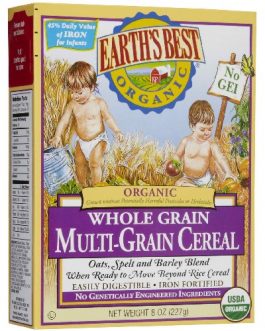 Earth’s Best Multi Grain Cereal (12×8 Oz)