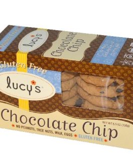 Lucy Cookies Chocolate Chip Cookies Gluten Free (8×5.5 Oz)