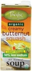 Pacific Natural Low Sodium Butternut Squash Soup (12×32 Oz)