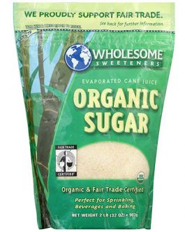 Wholesome Sweetners Milled Unrefined Sugar ( 12×1 LB)