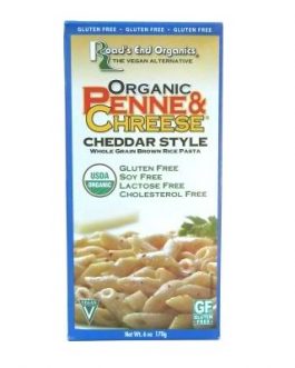 Road’s End Organics Org Brown Rice Penne & Chreese Gluten Free (12×6 Oz)