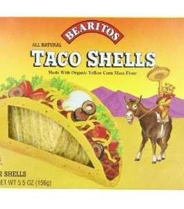 Little Bear Yellow Corn Taco Shells (12×5.5 Oz)