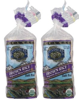 Lundberg Farms Brown Rice Cake No Salt (12×8.5 Oz)