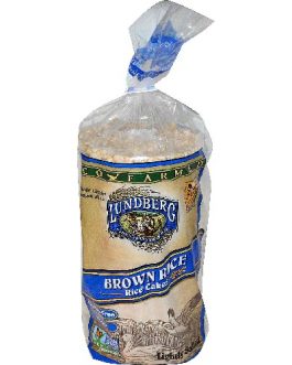 Lundberg Farms Brown Rice Cake Salt (12×8.5 Oz)