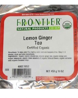 Frontier Lemon Ginger Tea (1x1LB )