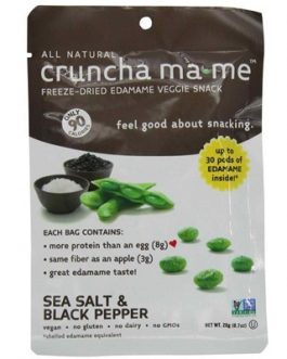 Cruncha Ma-Me Edamame SeaSalt/Pepper (8×0.7OZ )