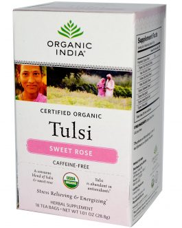 India Sweet Rose Tulsi Tea (6×18 CT)