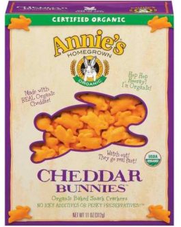 Annie’s Homegrown Cheddar Bunnies Family Size (12×11 Oz)