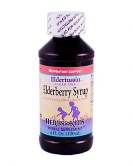 Herbs For Kids Eldertussin Elderberry Syrup (1×4 Oz)