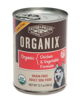 Castor & Pollux Org Chicken Veg Dog (12×12.7OZ )