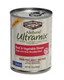 Castor & Pollux Ult Beef Veg Canine (12x13OZ )