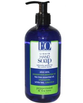 Eo Products Peppermint & Tea Tree Hand Soap (1×12 Oz)