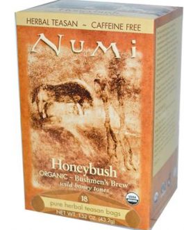 Numi Tea Honeybush Herbal Tea (6×18 Bag)