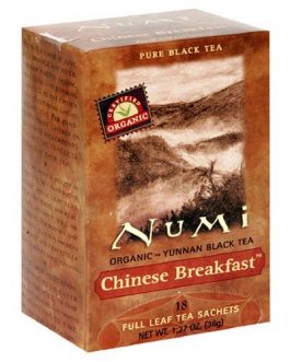 Numi Tea Chinese Breakfast Black Tea (6×18 Bag)