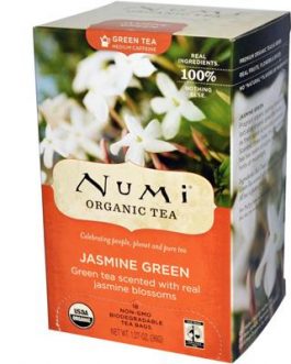 Numi Tea Jasmine Mkn Green Tea (6×18 Bag)