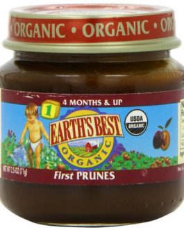 Earth’s Best 1st Food Prunes Baby Food (12×2.5 Oz)