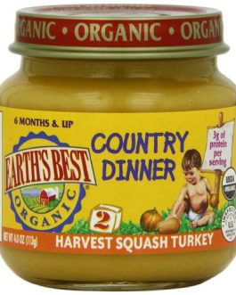 Earth’s Best Harvest Squash Turkey Dinner (12×4 Oz)