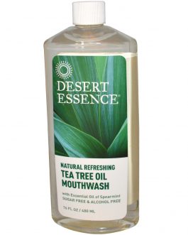 Desert Essence Tea Tree Oil Mouthwash (1×8 Oz)