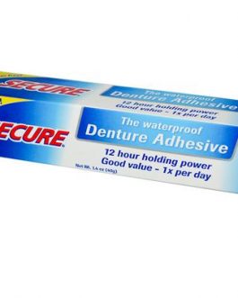 Secure Denture Bonding Cream (1×1.4 Oz)