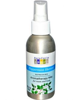 Aura Cacia Peppermint Harvest Aroma Mist (1×4 Oz)