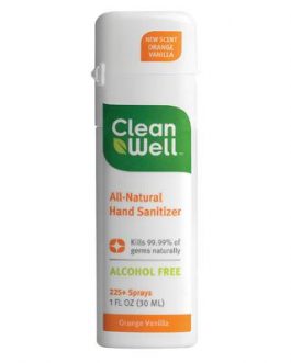 Cleanwell Orange Vanilla Hand Sanitizer (24×1 Oz)