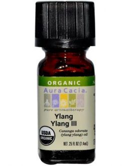 Aura Cacia Organic Ylang Ylang Essential Oil (1x.25 Oz)