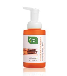 Cleanwell Orange Vanilla Foam Hand Wash (1×9.5 Oz)