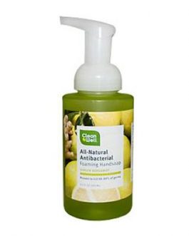 Cleanwell Ginger Bergamot Foam Hand Wash (1×9.5 Oz)