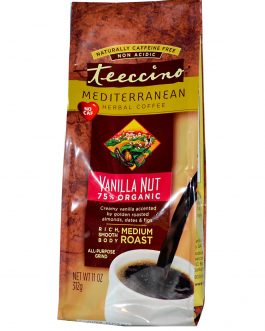 Teeccino Vanilla Nut Herbal Coffee (6×11 Oz)