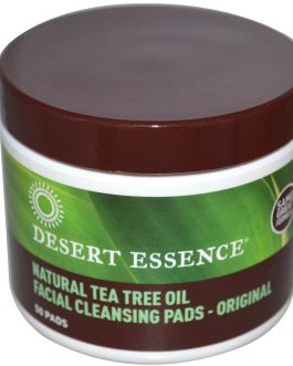 Desert Essence Tea Tree Cleansing Pads (1×50 Pads)