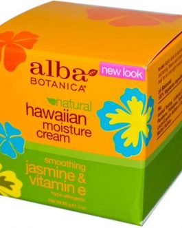 Alba Botanica Jasmine & Vitamin E Moisturizer Cream (1×3 Oz)