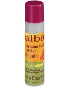 Alba Botanica Passion Fruit Lip Balm (24x.15 Oz)