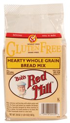 Bob’s Red Mill Hearty Whole Grain Bread Mix G/Free (4×20 Oz)