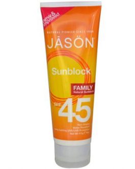 Jason’s Sunscreen Family Size Spf45 (1×4 Oz)