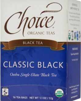 Choice Organic Teas Classic Black (6×16 Bag)