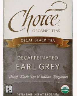 Choice Organic Teas Decaf Earl Grey (6×16 Bag)