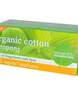 Seventh Generation Regular Tampon Applicator (12×16 CT)