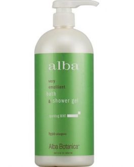 Alba Botanica Sparkling Mint Body Bath (1×32 Oz)